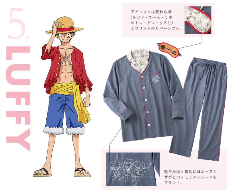 One Piece official lingerie and bikinis: further proof that the