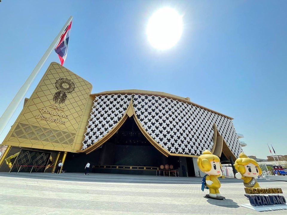 อาคารศาลาไทย (ภาพจาก : เพจ Expo 2020 Dubai Thailand)